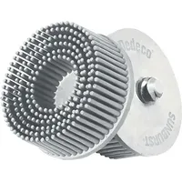 TYROLIT Radialbürstenscheibe Sunburst D.51mm K.120 A120 MED B.51 weiß