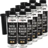10x TECPO Diesel SPEED Injektor Reiniger Ester, 300 ml