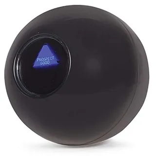 TOBAR 21021 Magic Ball Nummer 8, Schwarz