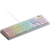 Glorious PC Gaming Race Glorious GMMK 3 HE 100% Pre-built Gaming Keyboard, weiß, LEDs RGB, Glorious Fox HE, USB, DE (GLO-KB-GMMK3-100-PB-HE-W-WHT-DE)
