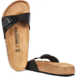 Birkenstock Madrid Birko-Flor schwarz 41