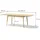 Selsey Esstisch Helle Eichenholzoptik 145–220 x 85 cm