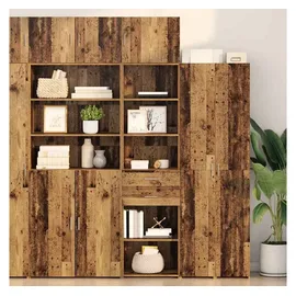 vidaXL Highboard 50 x 42,5 x 185 cm Braun