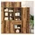 vidaXL Highboard 50 x 42,5 x 185 cm Braun
