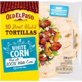 Old El Paso Street Market Tortillas - Mexikanische Wraps aus weißem Mais - Glutenfrei - 1 x 208 g