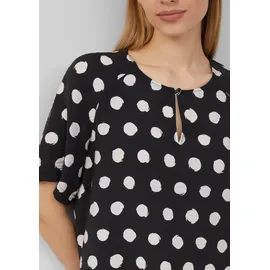 s.Oliver Verkürzte Bluse schwarz 46