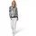 Madeleine Sweatshirt mit Blätterprint Schwarz 34