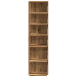 vidaXL Schuhregal 28 x 102 x 27 cm braun / Eiche