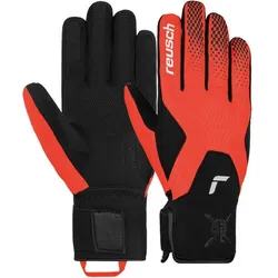 REUSCH Herren Handschuhe Reusch Worldcup Warrior, black / fluo red, 6,5