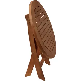 DEGAMO Beistelltisch Ø 48 x 45 cm Braun