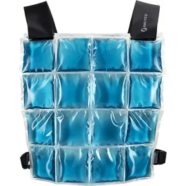 INUTEQ Biobased PCM Coolover 15°C kühlende Weste Blau Herren
