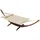 ALEOS. AS-S 410cm Hängemattengestell Filled Edition Creme Hängematte mit Gestell aus Holz Lärche mit Stabhängematte GEPOLSTERT inkl. Kopfkissen