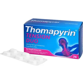 A. Nattermann & Cie. GmbH Thomapyrin TENSION DUO 400 mg/100 mg Filmtabletten