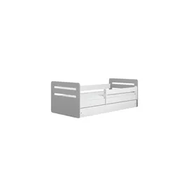 Möbel Kraft Bett ¦ grau ¦ Maße (cm): B: 90 H: 65