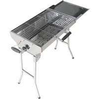 Olymp handels gmbh Mangal Edelstahl Schaschlik Grill mit Tasche