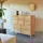 Tikamoon Highboard 10 Schubladen Teak  aus massivem Holz  beige