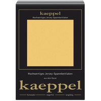 Kaeppel L-016753-07L1-U5KN Jersey Spannbettlaken 100 x 200 cm, mais