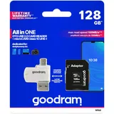 GoodRam M1A4 All in One Micro Card Class 10 UHS-I 100 MB/s, 10 MB/s