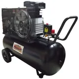 Mauk Druckluft Kompressor Kolbenkompressor Riemenantrieb ölhaltig 2200W 90l