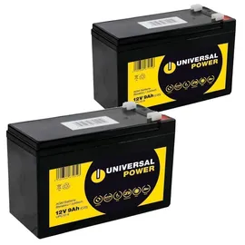 Universal Power Ersatzakku für ScalaMobil S20 Rollstuhl 24V 2 x 12V 9Ah
