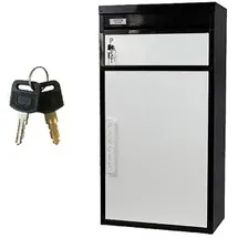 SafePost Tiamat schwarz/weiß