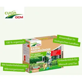 Cuxin DCM Rasen-Naturdünger 3 kg