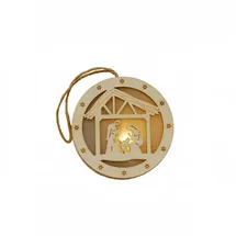 Hti-Living Baumbehang LED Weihnachtskrippe