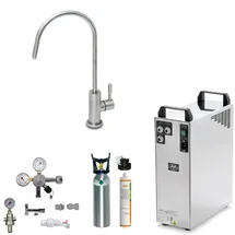 BieTal Wassersprudler Set mit Wasserhahn und Filter