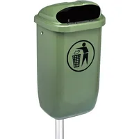 Papierkorb PK 50 l Grün