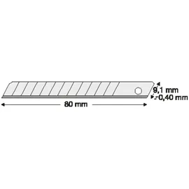 Lutz Blades Abbrechklinge 9 mm