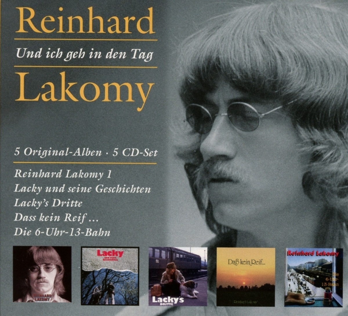Und Ich Geh In Den Tag Die Original Alben - Reinhard Lakomy. (CD)