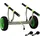 sportnow Kajakwagen Aluminium 79 x 72,5 x 42 cm Grün/Schwarz