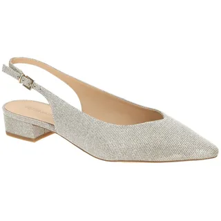 Peter Kaiser Slingpumps in silber, | Gr.: 38