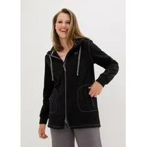 bonprix Fleecejacke Schwarz S