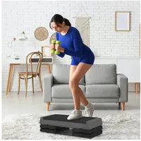 Sportnow Aerobic-Stepper, PE Grau