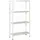 Ironside Lagerregal Metall 150x75x30 cm weiß