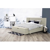 Places of Style Boxspringbett »Piazza«, beige