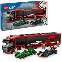 LEGO City F1 Truck with RB20 - AMR24 F1 Cars