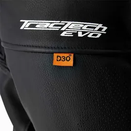 RST Tractech Evo D3O Perforierte Lederjacke Neon Red/Schwarz/Weiß L