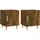 vidaXL Nachtschrank 2 Stk. 4150 x 40 x 2200 cm Braun
