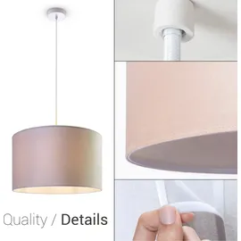 Paco Home Hugo 1-flg. 45,5 cm Velours beige