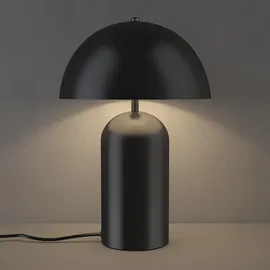 Tectake tectake® Retro-Tischlampe, Pilzdesign 40W - schwarz