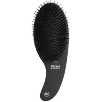 Olivia Garden Essential Care Curve Boar & Nylon Bristles Matt Black