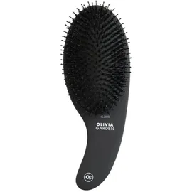 Olivia Garden Essential Care Curve Boar & Nylon Bristles Matt Black