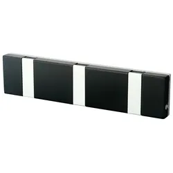 LoCa Knax Lite 3 Hakenleiste schwarz