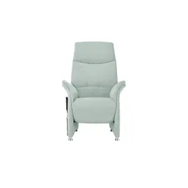 Polstermöbel Oelsa TV-Sessel Madrid Flachgewebe 80 x 110 x 0 cm Blau elektrisch
