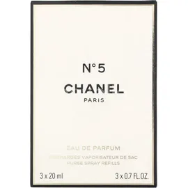 Chanel No. 5 Eau de Toilette Nachfüllung 3 x 20 ml