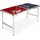 Relaxdays Tischtennisplatte Relaxdays Klappbar Dunkelblau/Rot/Silber
