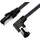 BKL Electronic 144035 RJ45 Patchkabel CAT 8.1 S/FTP 1m Schwarz Halogenfrei 1St.