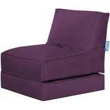 Sitting Point Twist Scuba aubergine